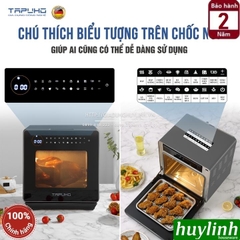 Nồi chiên - hấp hơi nước siêu nhiệt Tapuho TSF16 - 16 lít - 60 Chức năng