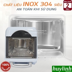 Nồi chiên không dầu hấp hơi nước Unie Steam Color - 15 lít - 9 chức năng