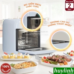 Nồi chiên không dầu hấp hơi nước Unie Steam Color - 15 lít - 9 chức năng