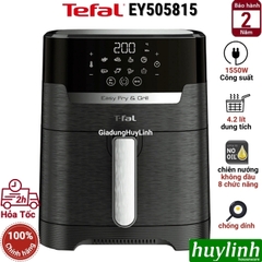 Nồi chiên không dầu điện tử Tefal EY505815 - 4.2 lít - 1550W - 8 chức năng