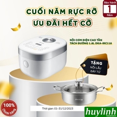 Nồi cơm điện cao tần Dreamer DKA-IRC118 - 1.8 lít - Sản xuất tại Thái Lan