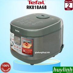 Nồi cơm điện tử cao tần Tefal RK818A68 - 1.8 lít - 1200W - 13 chức năng