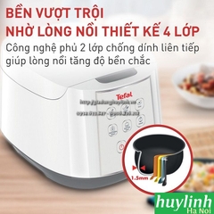 Nồi cơm điện tử Tefal RK733168 - 1.8 Lít - 750W