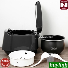 Nồi cơm điện tử Tefal Easy Rice Plus RK736B68 - 1.8 lít - 750W - 10 chức năng - Tiếng Việt