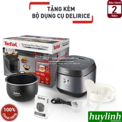 Nồi cơm điện tử Delirice Plus Tefal RK776B68 - 1.8 lít - Lòng nồi niêu dày 4mm