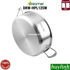 Nồi lẩu 3 lớp đáy từ Dreamer DKW-HPL125W - Đường kính 25cm