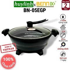 Nồi lẩu điện đa năng Bennix BN-05EGP - 5 lít - Made in Việt Nam