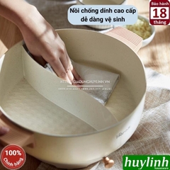 Nồi lẩu điện đôi uyên ương Bear DHG-C50K1 - 5 lít