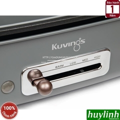 Nồi lẩu nướng điện 2 trong 1 Kuvings KMG-200B - 4 lít