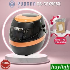 Nồi nấu trân châu tự động đa năng Yubann GS-CSX905X - 8 lít - Tặng 1kg trân châu Boduo