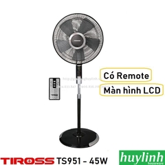 Quạt cây đứng có điều khiển Tiross TS951