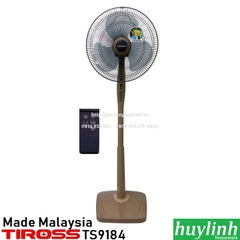 Quạt cây đứng Tiross TS9184 - Malaysia - Có Remote