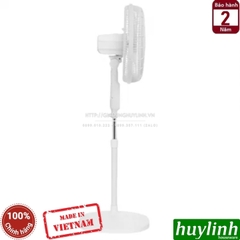 Quạt đứng Tefal Turbo Silence Stand VH679690 - 80W - Có Remote - Sản xuất tại Việt Nam