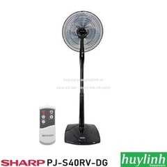 Quạt cây đứng Sharp PJ-S40RV - Có Remote - Made Malaysia