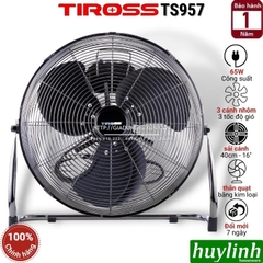 Quạt sàn cánh nhôm Tiross TS957 - 40cm