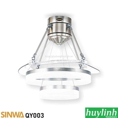 Quạt trần triển vọng đèn LED Sinwa QY003