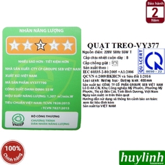 Quạt treo tường Asia VY377190 - VY377290 - VY377790 - VY377090 - Có REMOTE