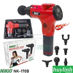 Súng máy massage cầm tay dùng pin Nikio NK-170B - 2000mAh