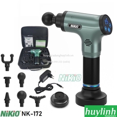 Súng máy massage cầm tay dùng pin Nikio NK-172 - 2500mAh