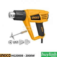 Súng thổi nhiệt hơi nóng Ingco HG20008 - 2000W (Máy khò)