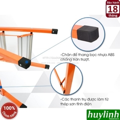 Thang ghế Nikawa NKS-04 - 4 bậc - 95cm