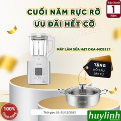 Máy làm sữa hạt Dreamer DKA-MCB117 - 1.75 lít - Sản xuất tại Thái Lan - 8 Chức năng