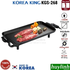 Bếp - vỉ nướng điện Hàn Quốc Korea King KGS-268