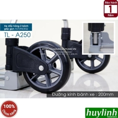 Xe kéo đẩy hàng 2 bánh gấp gọn Advindeq TL-A250 - Tải trọng 250kg