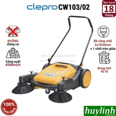 Máy quét rác đẩy tay Clepro CW-103/2