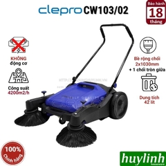 Máy quét rác đẩy tay Clepro CW-103/2