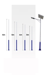 Trụ Đèn Năng Lượng Mặt Trời 5M Kitawa TD03 - Lắp Đèn Năng Lượng Mặt Trời