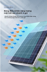 Đèn đường năng lượng mặt trời liền thể 200W KITAWA LT9200