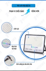 Đèn pha năng lượng mặt trời chống chói 300W KITAWA DP5300