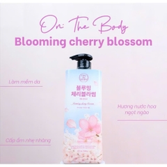 Sữa tắm dưỡng da hương nước hoa On The Body 900ml