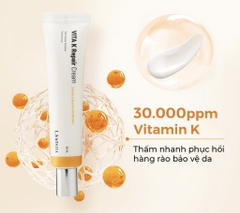 Combo Tinh chất hỗ trợ phục hồi làm dịu da La Bonita Panthenol Repair Ampoule 50ml + Kem Dưỡng La Bonita Vita K Repair