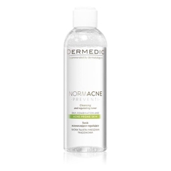 Toner da dầu mụn, làm dịu, se khít lỗ chân lông Dermedic Normacne Preventi Cleansing And Regulating Skin Toner 200ml