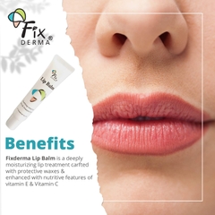 Son Dưỡng Môi FIXDERMA Lip Balm Giúp Mềm Mịn, Dưỡng Ẩm Và Ngăn Ngừa Nứt Nẻ Khô Môi, Không Màu 15ml