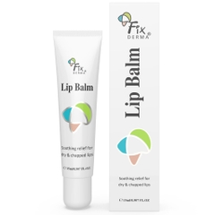 Son Dưỡng Môi FIXDERMA Lip Balm Giúp Mềm Mịn, Dưỡng Ẩm Và Ngăn Ngừa Nứt Nẻ Khô Môi, Không Màu 15ml