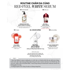 Tinh chất dưỡng trắng, ức chế nám SoNatural Red Peel White Serum