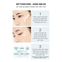 Tinh chất dưỡng trắng, ức chế nám SoNatural Red Peel White Serum