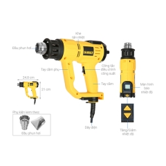 Máy khò DEWALT D26414 công suất 2000W