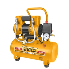 Máy Nén Khí Không Dầu 15L-1100W(1.5HP) INGCO ACS111152