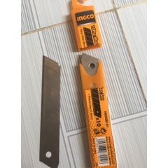 BỘ 10 LƯỠI DAO RỌC GIẤY INGCO HKNSB181 chính hãng