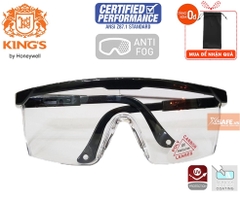 Kính bảo hộ lao động Kings Ky151 màu trắng trong