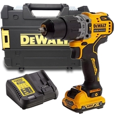 Máy khoan Pin 12V DeWalt DCD706D1 (Máy, Sạc, 1pin*2Ah Vali)