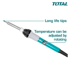 Mỏ hàn chì 60W TOTAL  TET160831