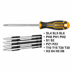 Bộ Tua Vít Đa Năng 18 Đầu INGCO AKISD0181