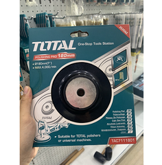 Đĩa cao su đánh bóng 180mm nhựa PP TOTAL TAC7111801 rẻ