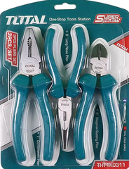Bộ 3 kềm răng,cắt và mũi nhọn TOTAL THT1K0311