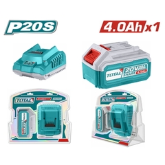 Bộ 1 Pin 4.0Ah Và Sạc 20V TFCLI2001E Dùng Pin Total TFBCPK1214